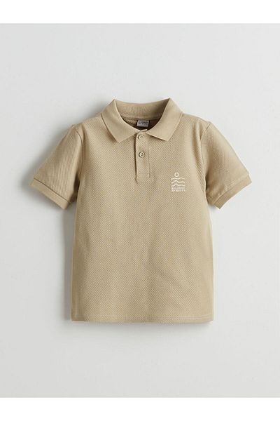 LC Waikiki New Season Polo Neck Boys T-Shirt - S5Ei32Z4