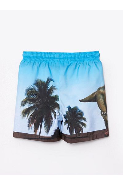 LC Waikiki LCW Printed Quick Dry Boys' Swim Shorts