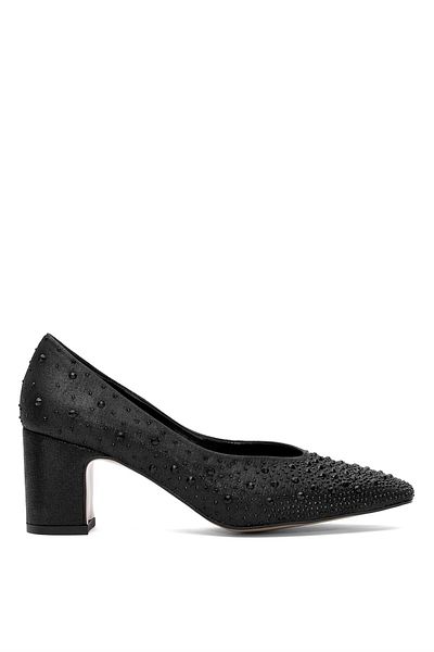 Ayakkabı Fuarı Elit Pm207 K6250T Women's Classic Heeled Shoes Black