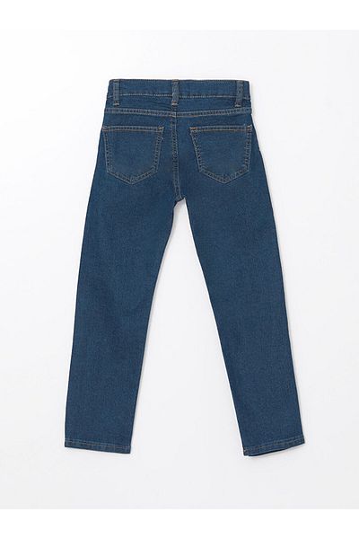 LC Waikiki Pantaloni de jeans pentru băieți cu talie elastică ajustabilă de sezon nou - S5K977Z4