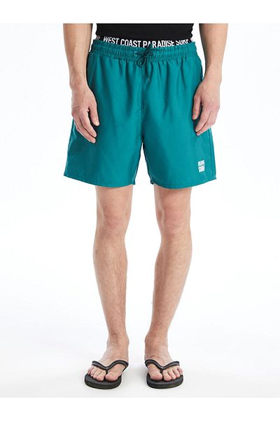 LC Waikiki LCW Short Length Printed Men's Swim Shorts