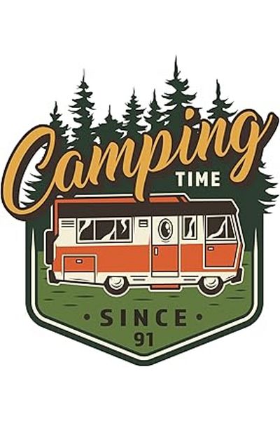 NcK Quart Accessory Camping Adventure Camping Caravan Sticker Off Road 10 X 9 cm