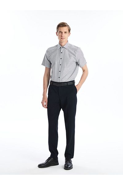 LC Waikiki Ανδρικό πουκάμισο με κοντό μανίκι New Season Standard Fit - S4O298Z8