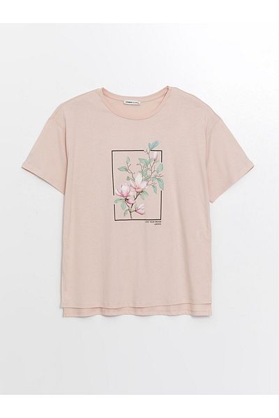 LC Waikiki Tricou de damă oversize cu decolteu în V