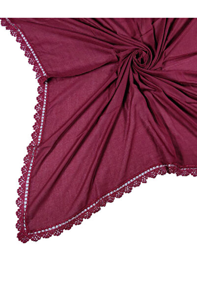 mim eşarp Enba Bumbac Brodat Rugăciune și Mawlid Cover 110x110 cm