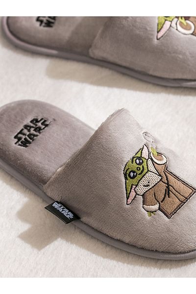 LC Waikiki Yoda Embroidered Men's House Slippers