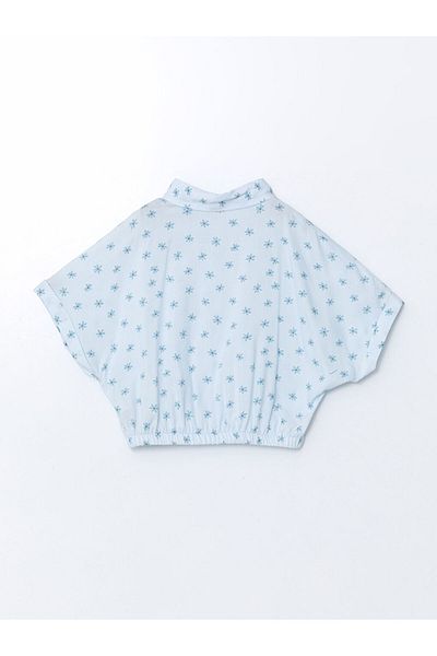 LC Waikiki Floral κοριτσίστικη μπλούζα Crop