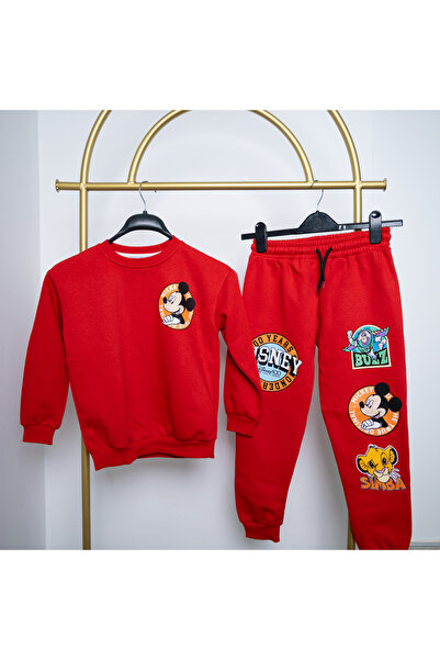 WİKİBOOM Set de trening pentru copii de calitate premium Miki Mouse cu prietenii cu 3 fire