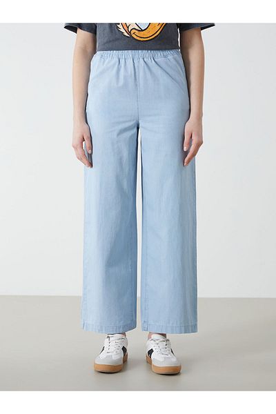 LC Waikiki Pantaloni de damă cu picioare largi de sezon nou - S5H756Z8