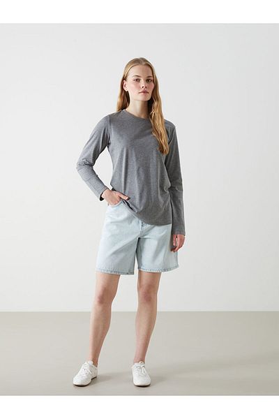 LC Waikiki Νέα σεζόν Crew Neck Γυναικείο Tisort - S5KU39Z8