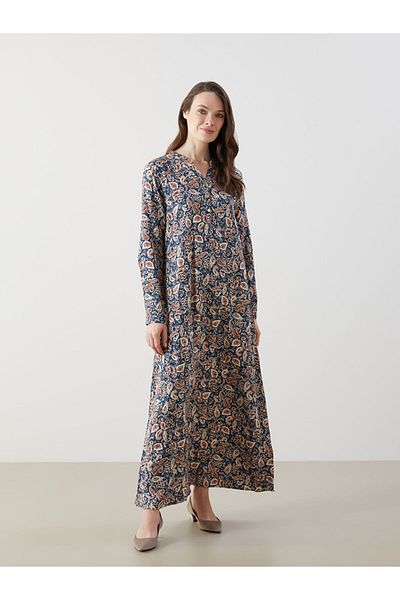 LC Waikiki Rochie de damă cu model cu guler scăpat