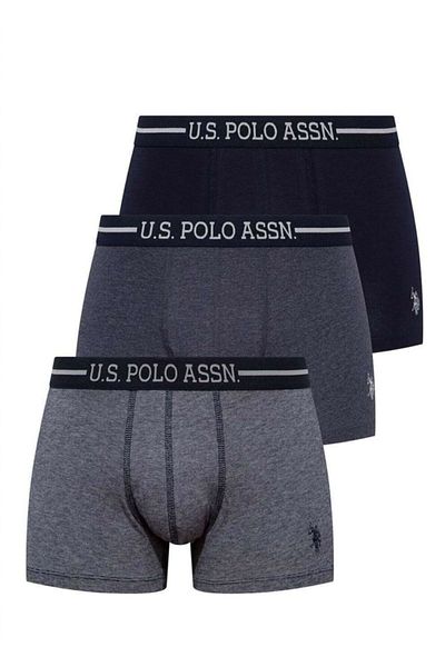 U.S. Polo Assn. Άνδρας, Αδειοδοτημένος, USPA, Σετ Boxer 3 τεμαχίων (Κουτί)