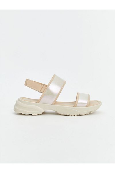 LC Waikiki Sandale pentru fete cu velcro cu bandă dublă sezon nou - S5I365Z4