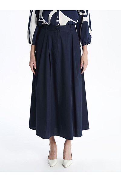 LC Waikiki New Season Standard Fit Poplin Women's Skirt - S5H537Z8