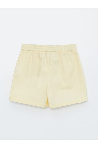 LC Waikiki Lcw Girls' Shorts with Elastic Waist Fast Fashion