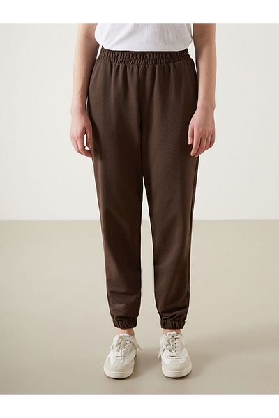 LC Waikiki New Season Women's Jogger Sweatpants with Elastic Waist - S5Kc43Z8