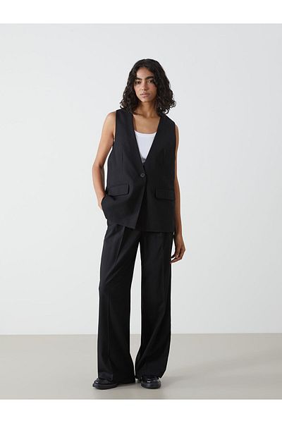 LC Waikiki New Season V-Neck Women's Classic Vest - S5Ij51Z8