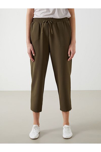 LC Waikiki New Season Women's Elastic Waist Trousers - S5Lk79Z8