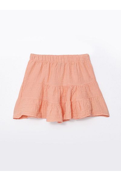LC Waikiki New Season Elastic Waist Girl's Skirt - S4Lg68Z4