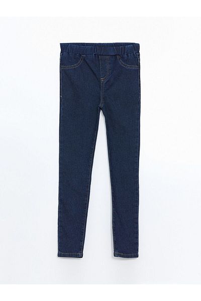 LC Waikiki New Season Elastic Waist Girl's Jean Trousers - S5Gn75Z4