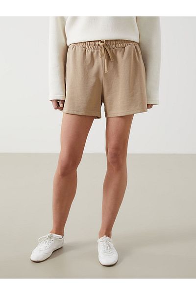 LC Waikiki New Season Women's Shorts with Elastic Waist - S5I993Z8