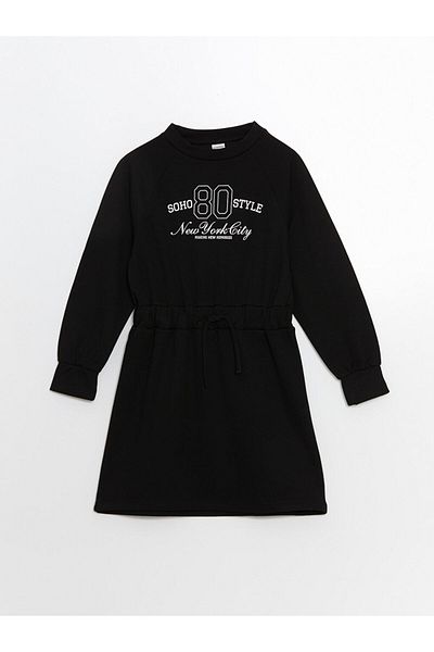 LC Waikiki Crew Neck - Children's Dress S5Mq33Z4Nvy