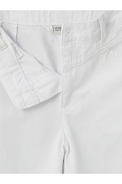 LC Waikiki New Season Adjustable Waist Elastic Girl's Trousers - S59837Z4