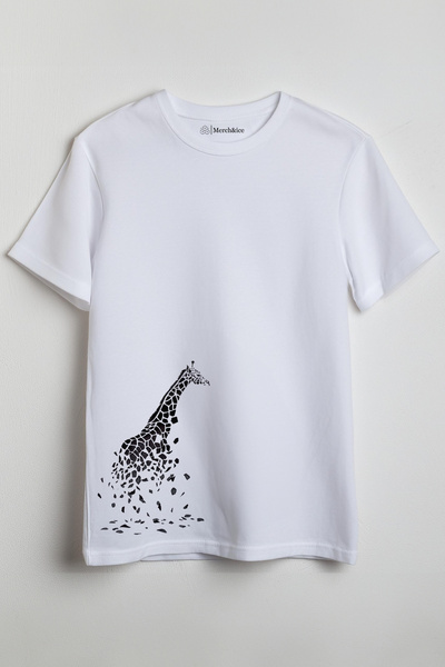 Merch&ice Dijelovi žirafe Štampano unisex T-shirt
