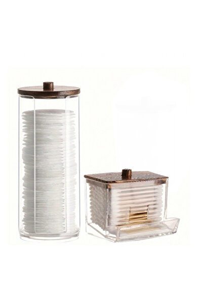 Choice 2pcs B 3pcs Cotton Swab Holder Bathroom Dispenser Storage Cotton Ball,...