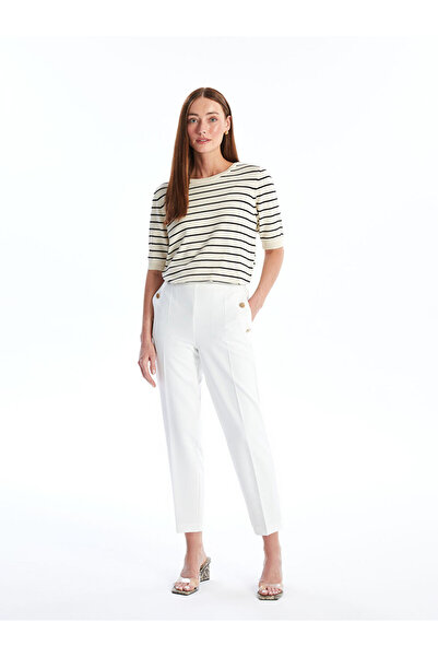 LC Waikiki Bequeme Damenhose mit elastischem Bund