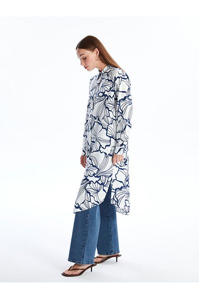 LC Waikiki New Season Patterned Women's Shirt Tunic - S4Jj09Z8