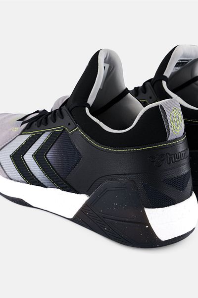 hummel Men Algiz Gg12 Lace Up Training Shoes, Grey