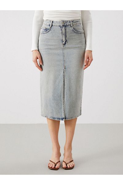 LC Waikiki Fustă Jeans Slim Fit pentru femei