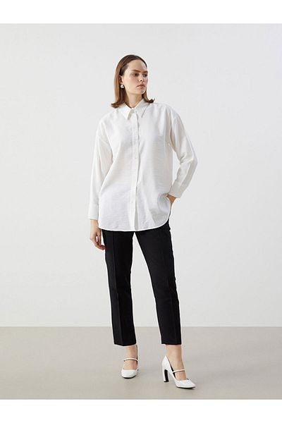 LC Waikiki Pantaloni de damă cu talie elastică de sezon nou - S5FU64Z8
