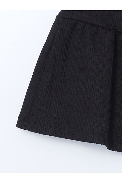 LC Waikiki Girl's Shorts Skirt with Elastic Waist