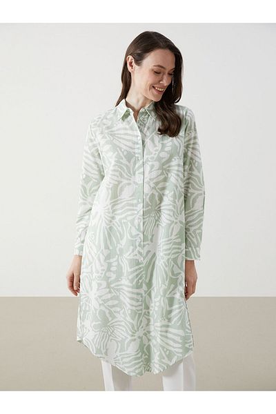 LC Waikiki New Season Floral Women's Shirt Tunic - S5K326Z8