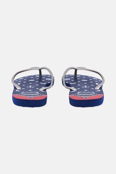 Havaianas Women Style 2 Slim Nautical Flip Flops, Navy