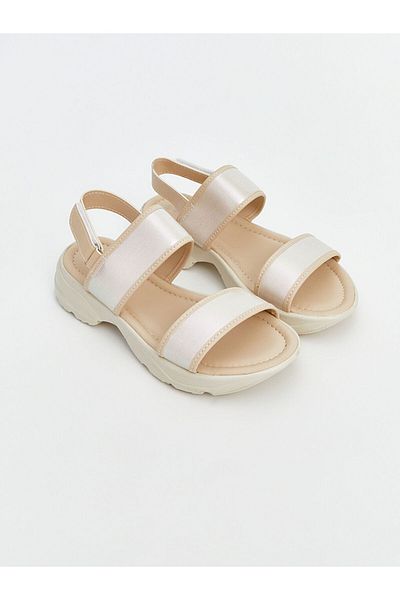 LC Waikiki Sandale pentru fete cu velcro cu bandă dublă sezon nou - S5I365Z4