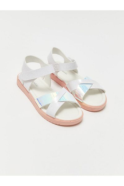 LC Waikiki New Season Printed Girls Sandals - S44871Z4