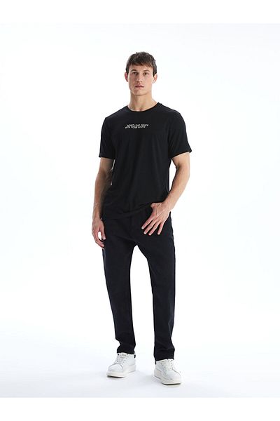 LC Waikiki Ανδρικό Tisort με στάμπα Crew Neck New Season - S5KO53Z8