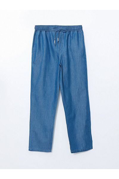 LC Waikiki Lcw Elastic Waist Carrot Fit Women's Jean Trousers Fast Fashion