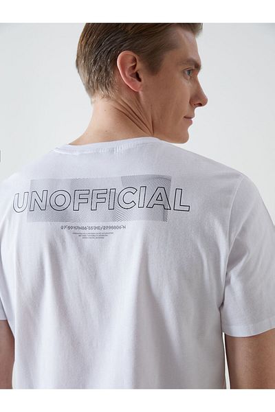 LC Waikiki Tricou pentru bărbați din bumbac pieptănat cu mânecă scurtă cu decolteu și mânecă scurtă - S5I562Z8