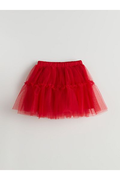 LC Waikiki New Season Elastic Waist Girl's Tutu Skirt - S54349Z1