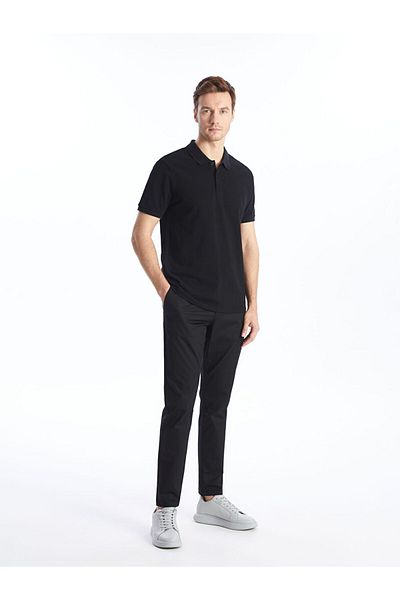 LC Waikiki Pantaloni chino pentru bărbați din Gabardină Slim Fit New Season - S41706Z8