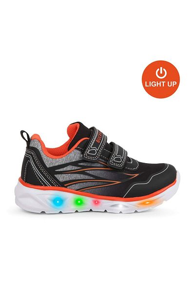 BUCKHEAD Pantofi pentru bărbați Maxim 3026 Anatomical Negru-Portocaliu