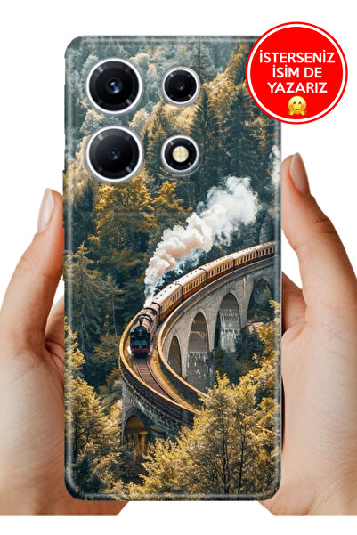 Cekuonline İnfinix Note 30 X6833b Kılıf Desenli Baskılı Kamera Korumalı Silik...