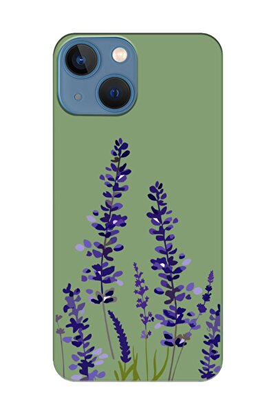 frondcase حافظة لهاتف آيفون 13 ميني باللون الأخضر الخزامى