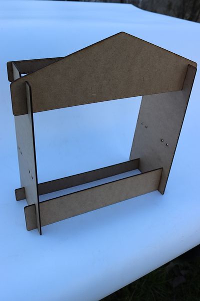 Assa Wood Desktop Wooden Puppet Stand-Puppet Corner-Theater Props