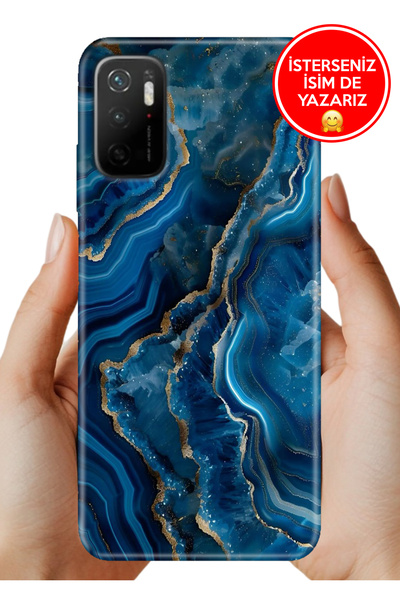 Cekuonline Redmi Note 11SE Kılıf Ergonomik Resimli Desenli Silikon DarkAmetist