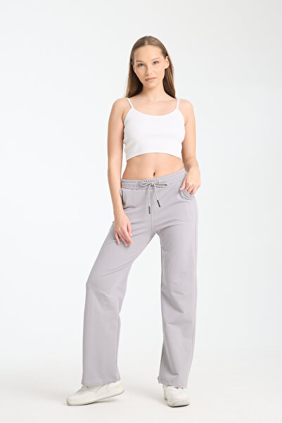 KAPHONE Women's Straight Leg Baggy Cut Sweatpants